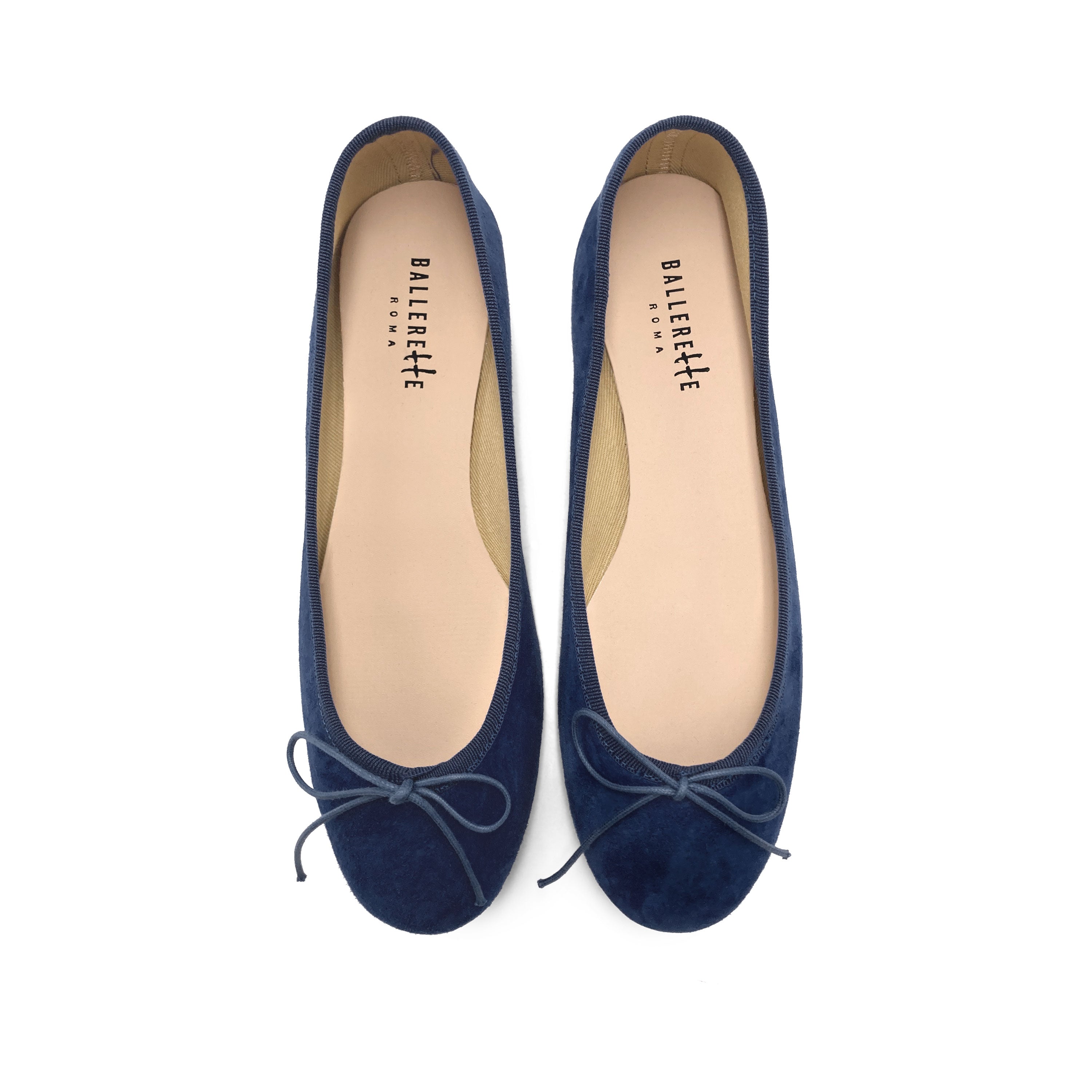 Bailarinas de ante azul