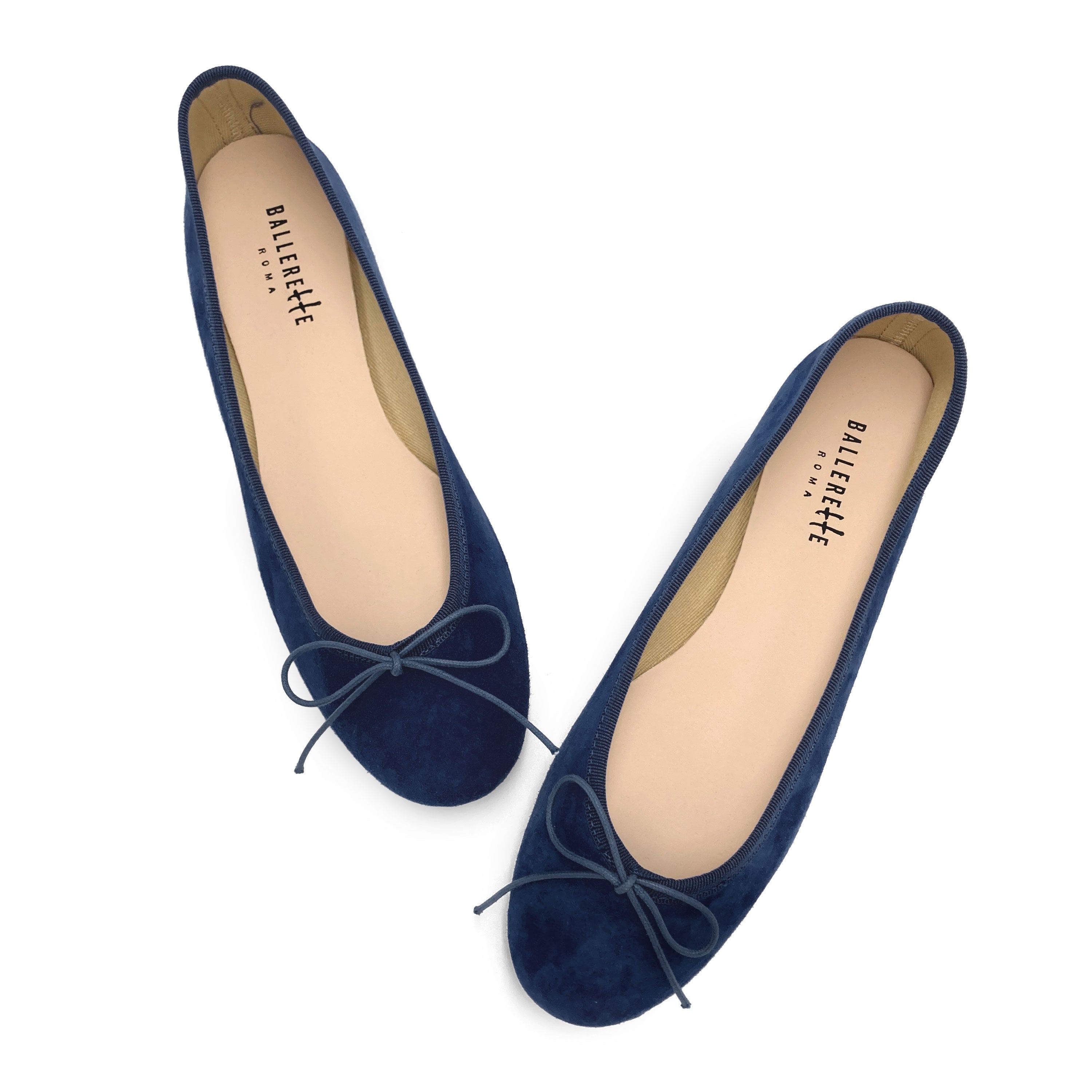 Bailarinas de ante azul