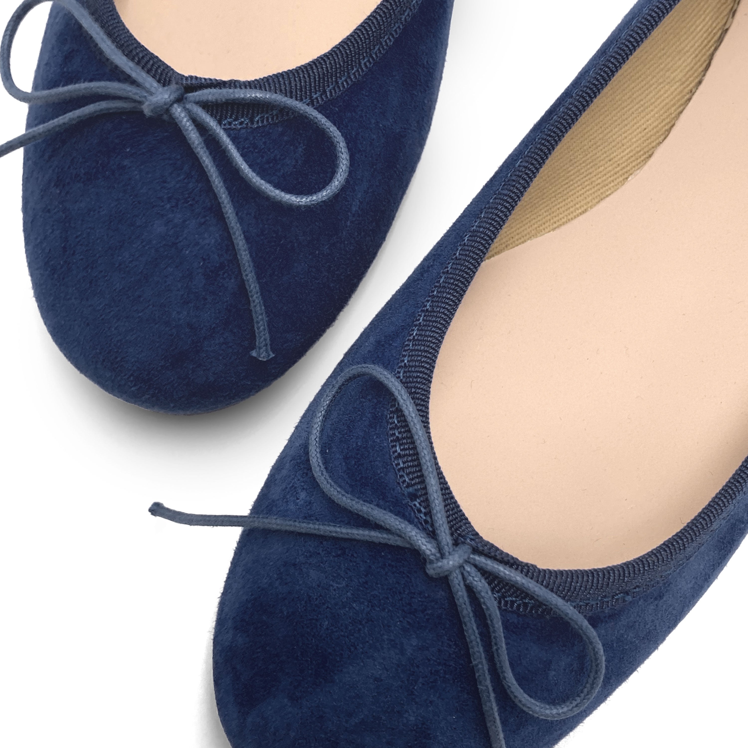 Bailarinas de ante azul