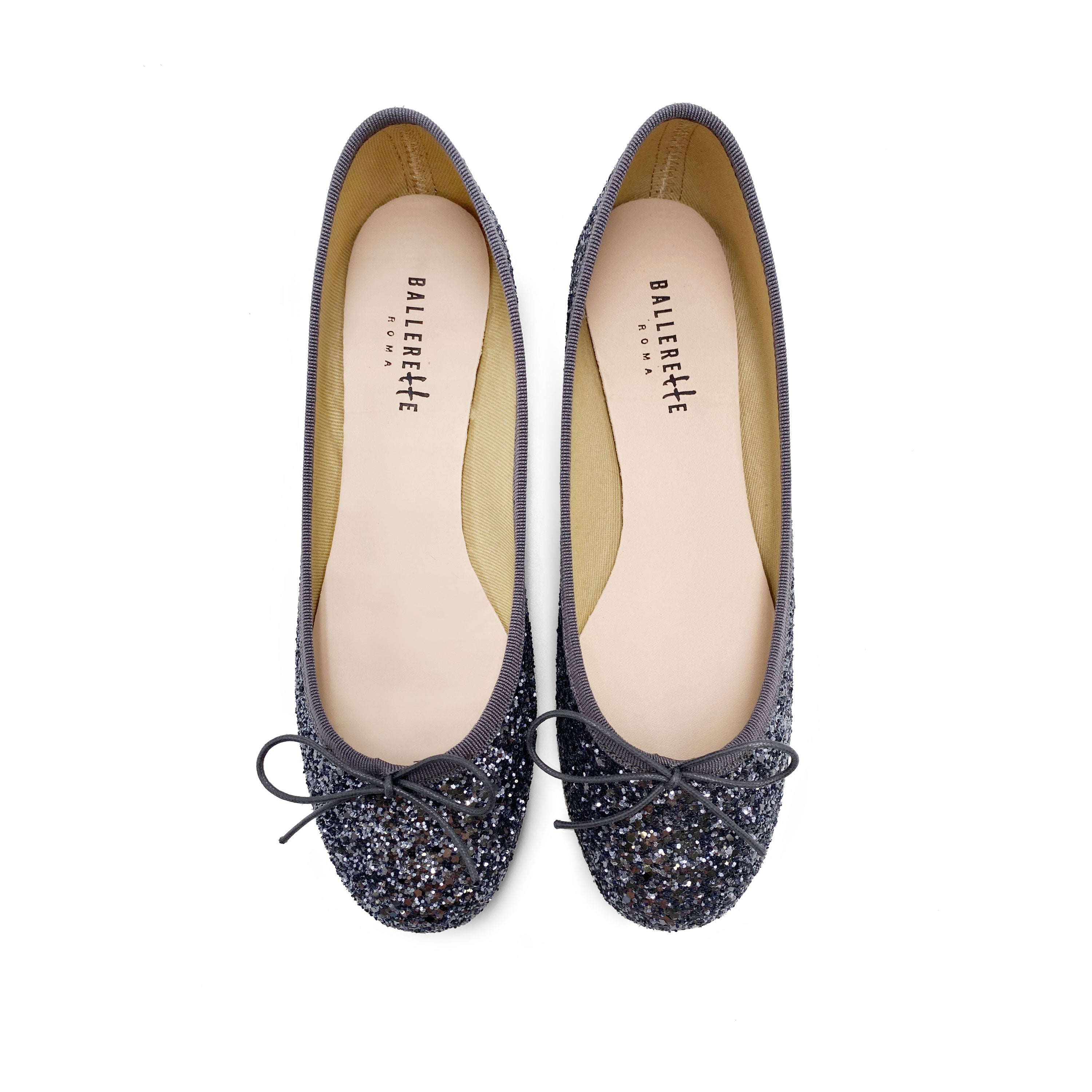 Ballerine glitterate ferro