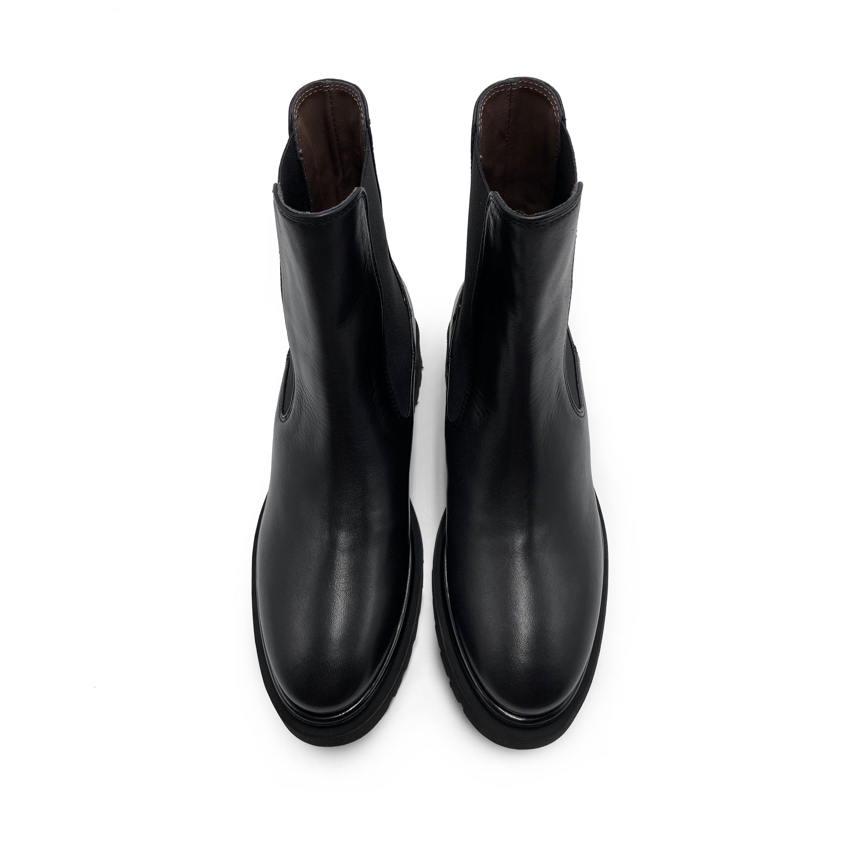 Stivaletti Chelsea neri in pelle