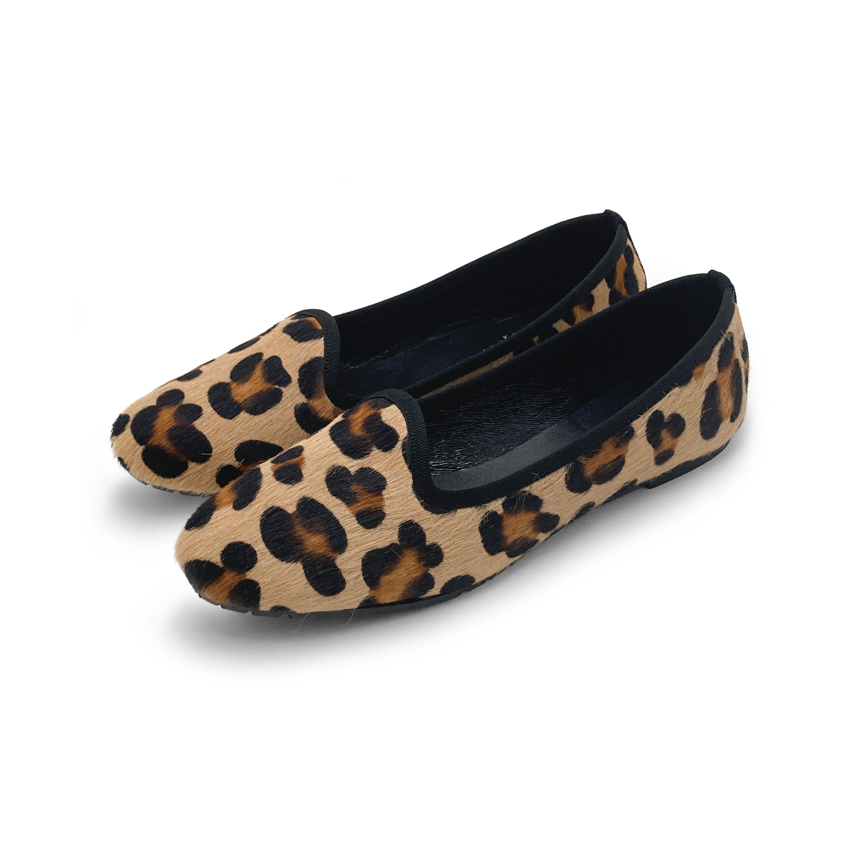 Slippers donna animalier leopardate