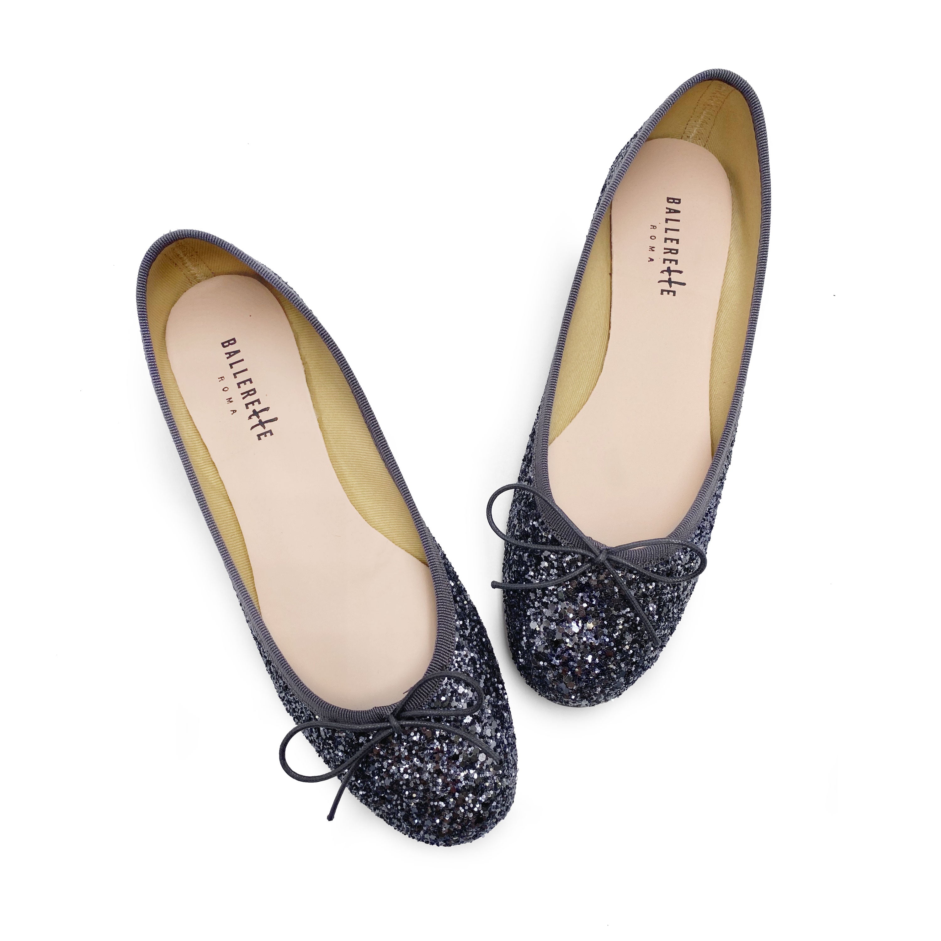 Ballerine glitterate ferro