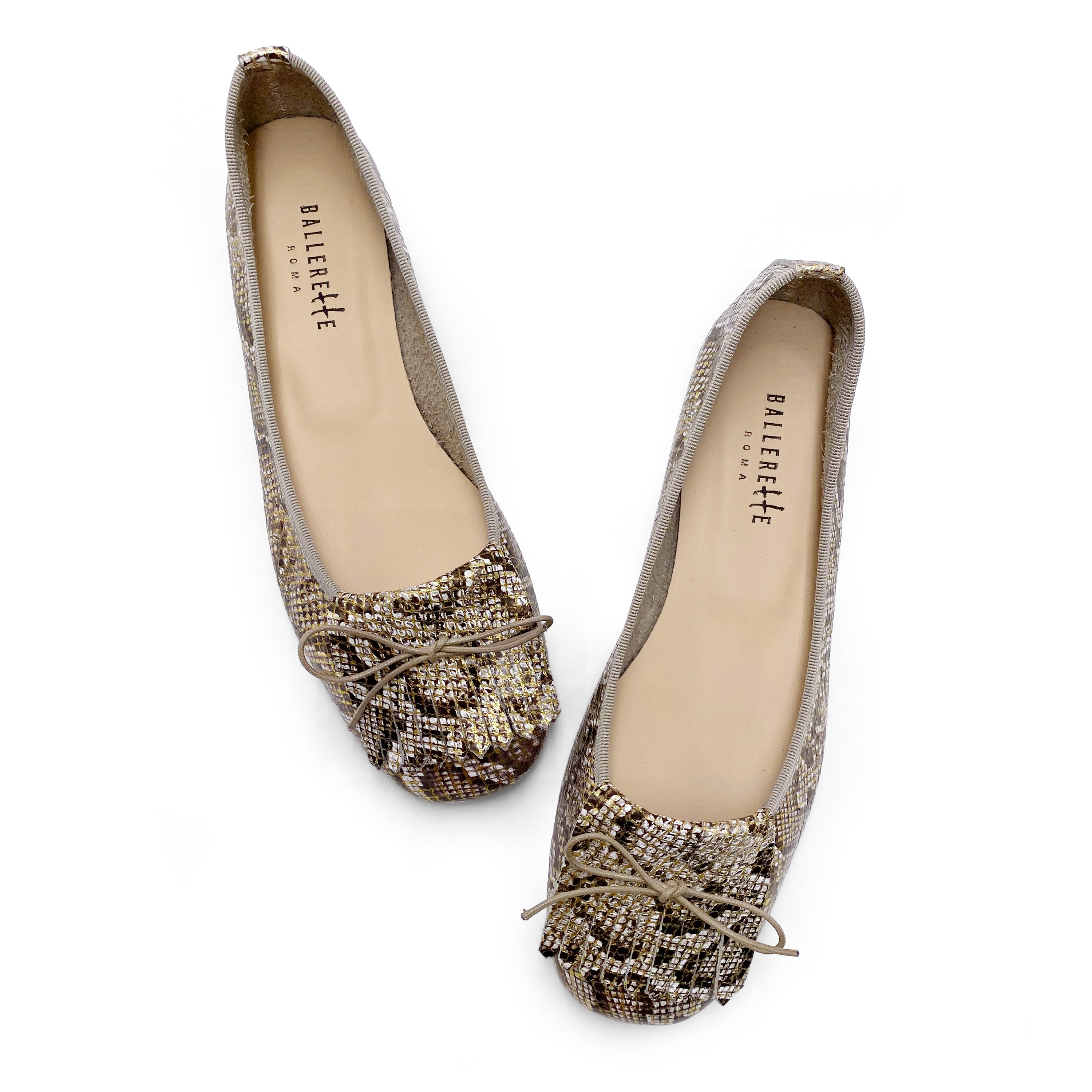 Mocassini donna con tacco in pelle stampa animalier
