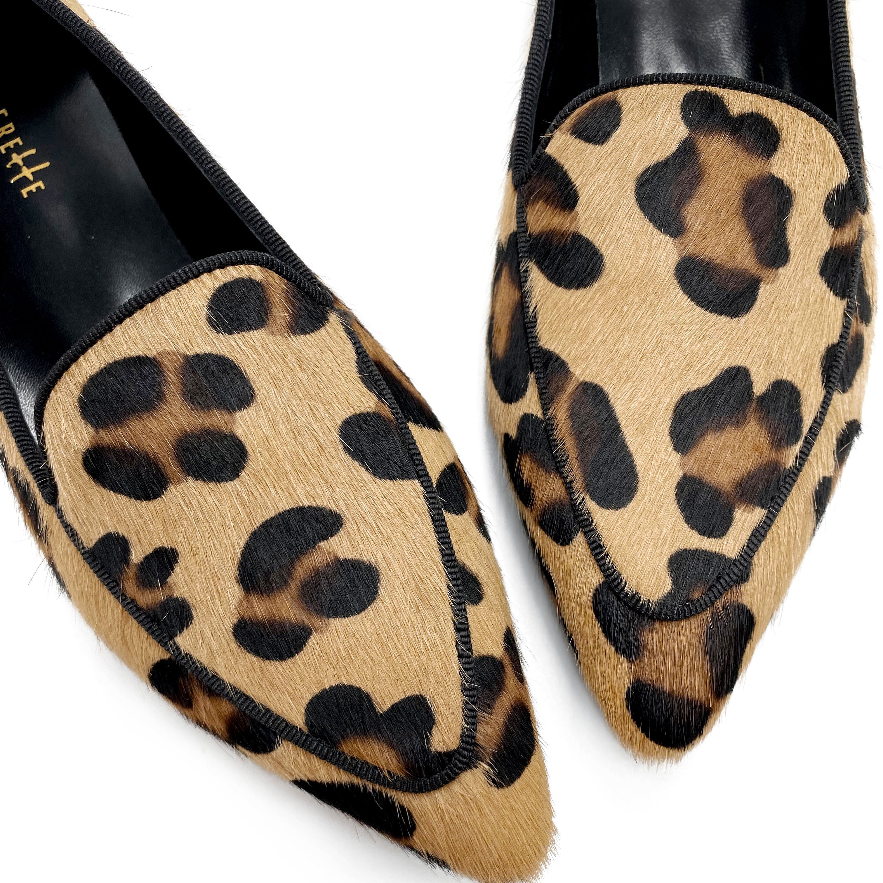 Mocassins femme tachetés