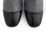 Stivaletti grigi a calza in similpelle elasticizzata e punta in pelle nera