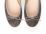 Taupe suede ballet flats