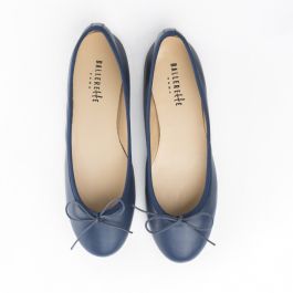 Ballet flats - Lambskin, blue & navy blue — Fashion